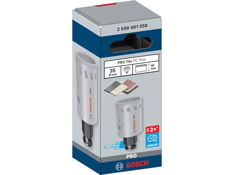 Žaga za izrezovanje lukenj Bosch PRO Tile PC Plus, 35mm, 2608901558